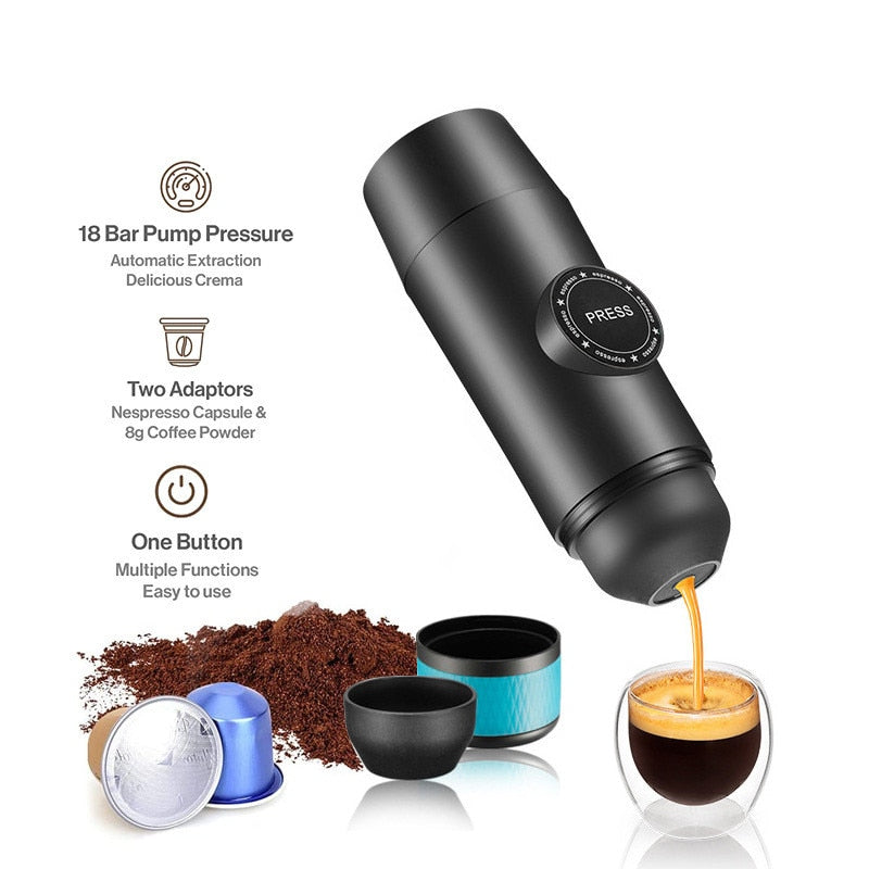 Portable Capsule Coffee Machine